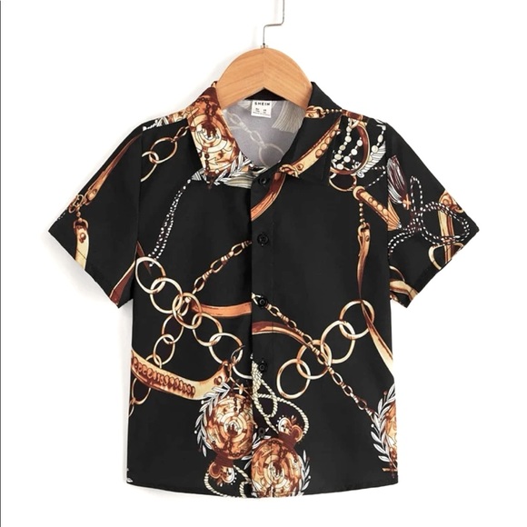 SHEIN Other - Toddler chain print shirt
